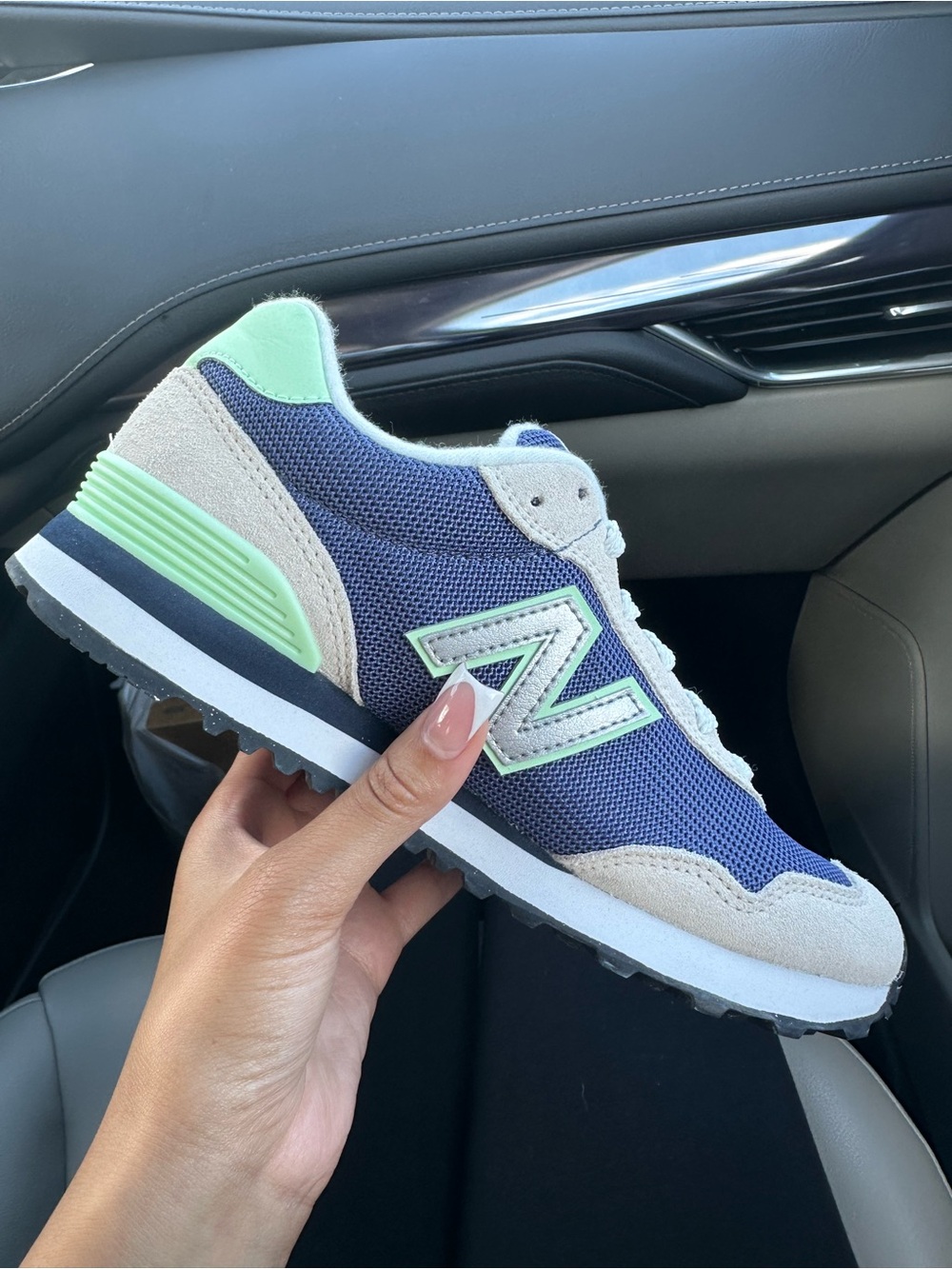 New Balance Navy & Mint Retro Runner